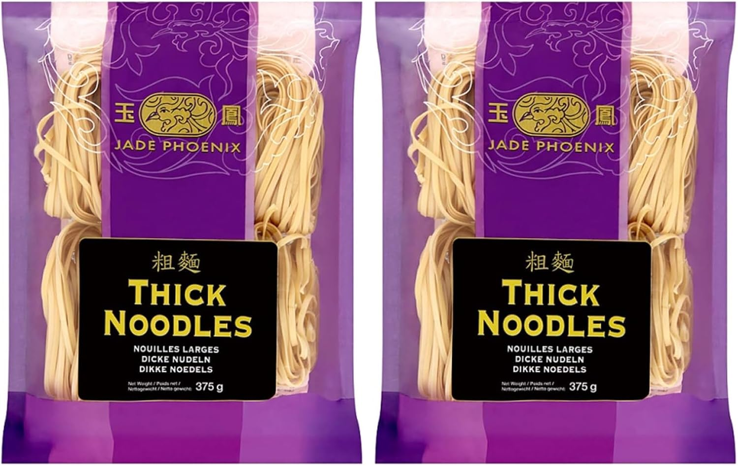 Jade Phoenix Thick Noodle, 375 G