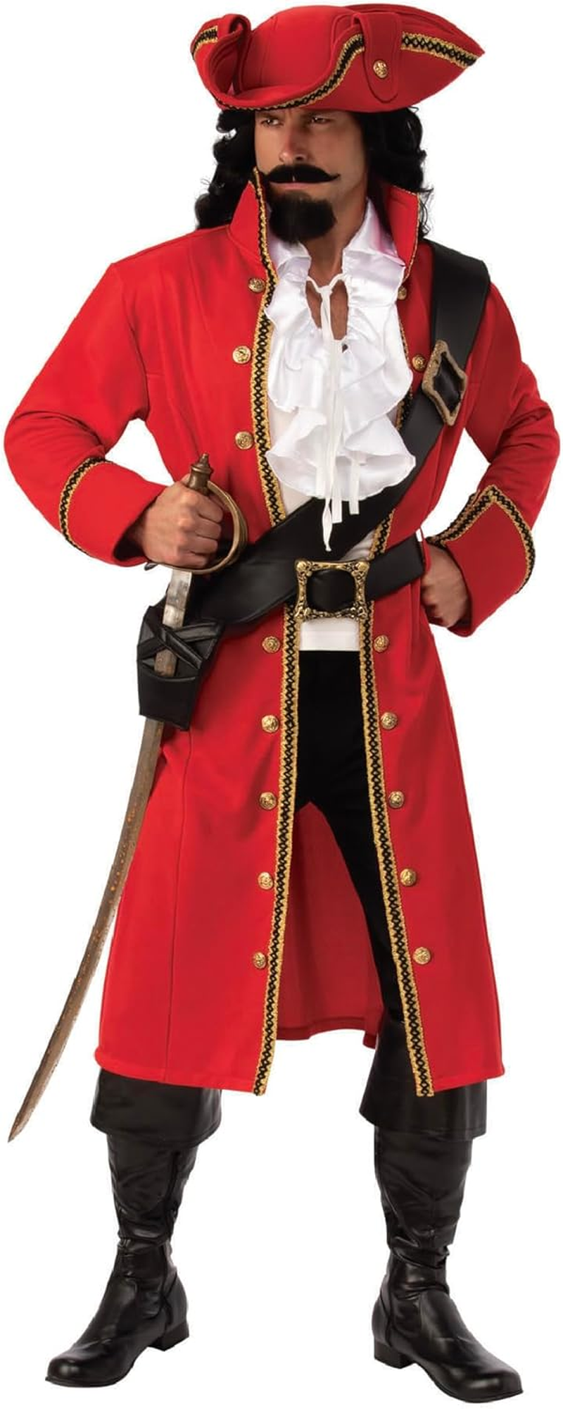 Pirate Captain Costume for Adults - Standard