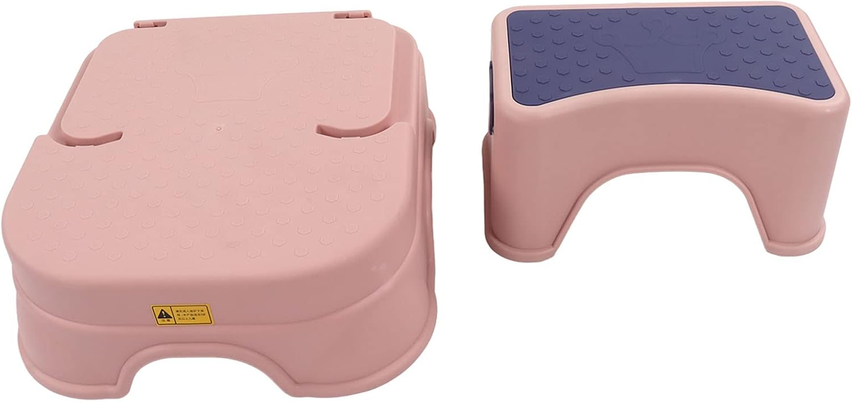 2 Step Stool for Kids, Antiskid Double up Step Stool Height Adjustable Widened Base Toddler Step Stool Detachable Step Stool for Bathroom Kitchen Sink and Toilet Potty Training ( image number 6