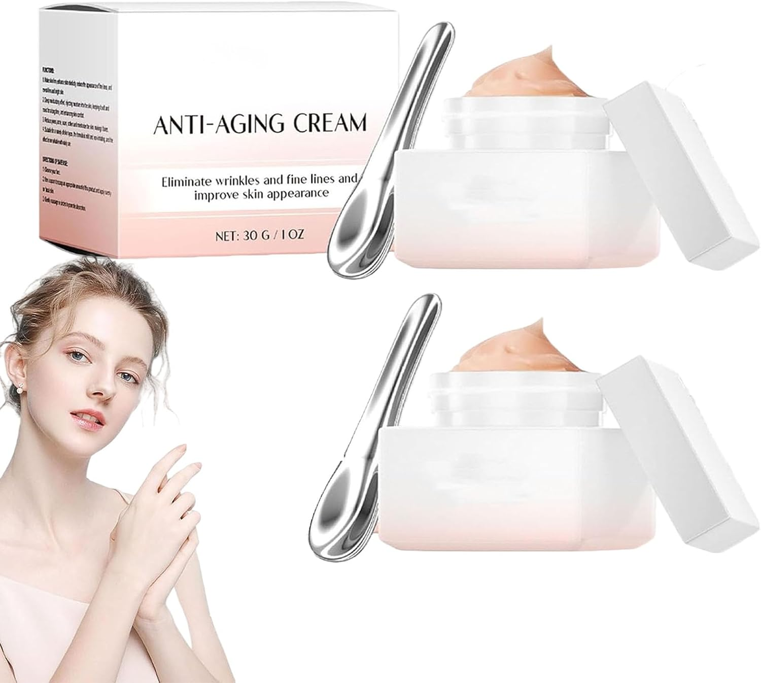 Anti-Wrinkle Filler Serum, Wrinkle Fix - Advanced Anti-Aging Blur & Smooth Wrinkle Filler, Reduces Fine Lines, Vitamin C + Rosehip Oil, Skin Tightening, Nourishes and Plumps Skin (3PCS)