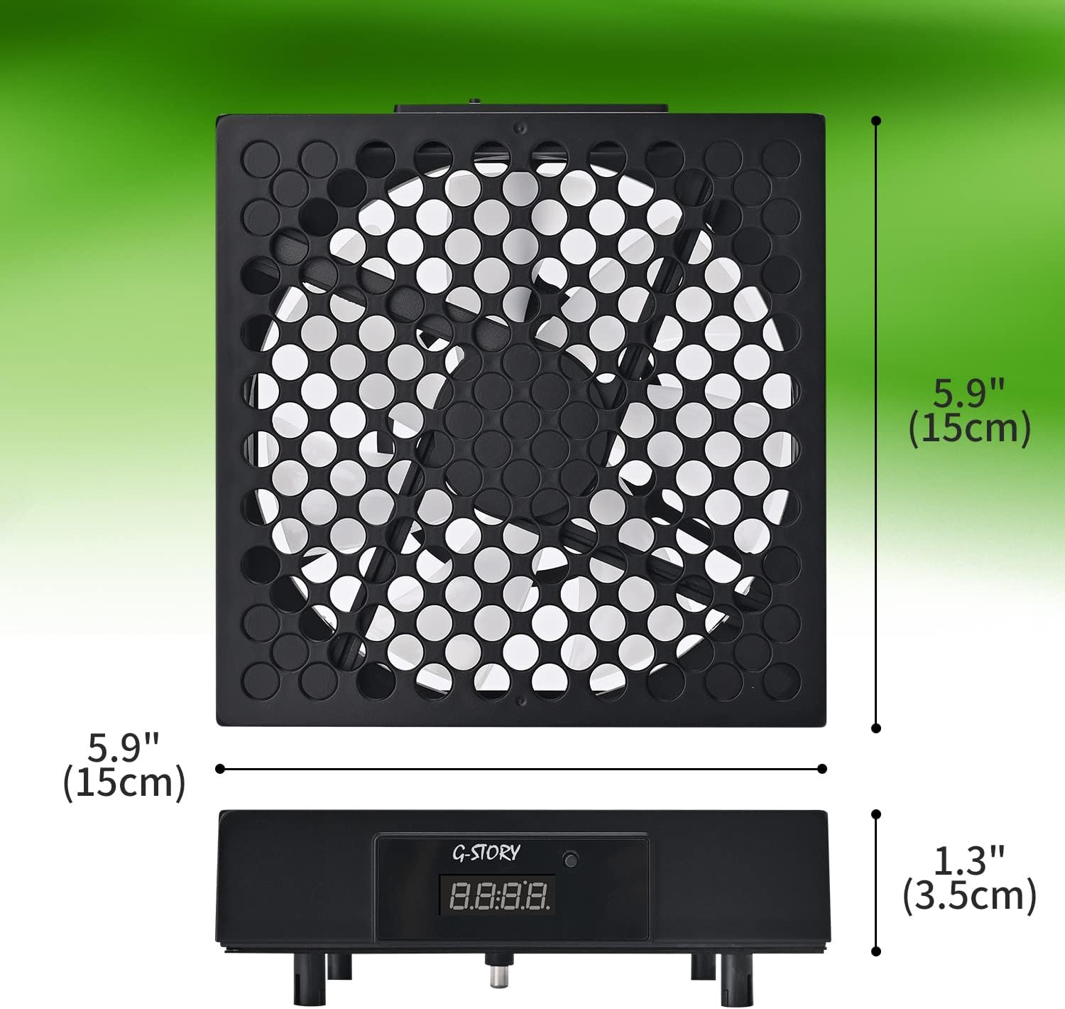 G-STORY L&uuml;fter F&uuml;r Xbox Series X, L&uuml;ftergeschwindigkeit Wird Automatisch Durch Temperatur Angepasst, 3 Geschwindigkeiten 1500/1750/2000 U/Min (140 Mm) image number 6