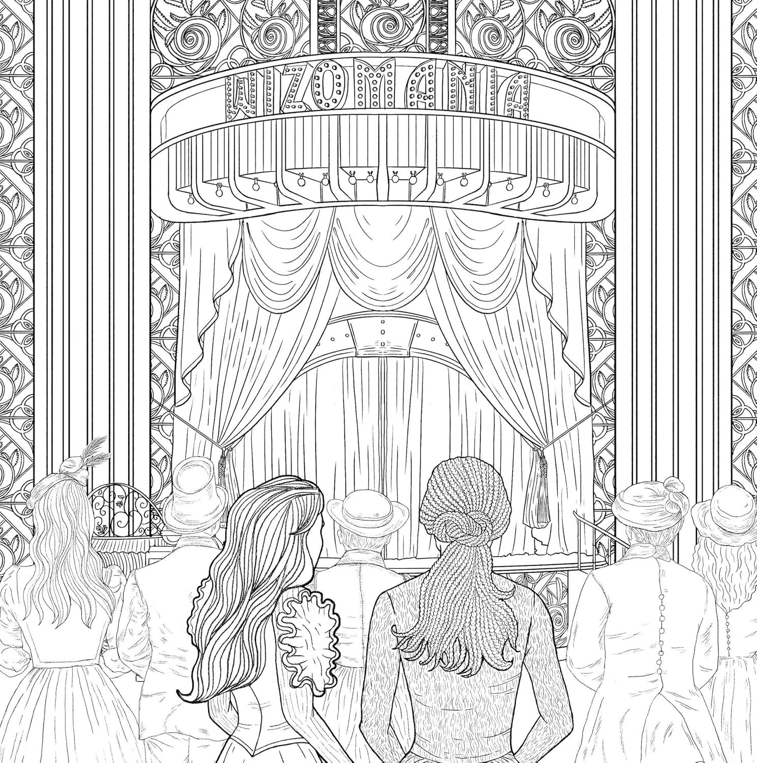 Wicked Film Official Coloring Book image number 1