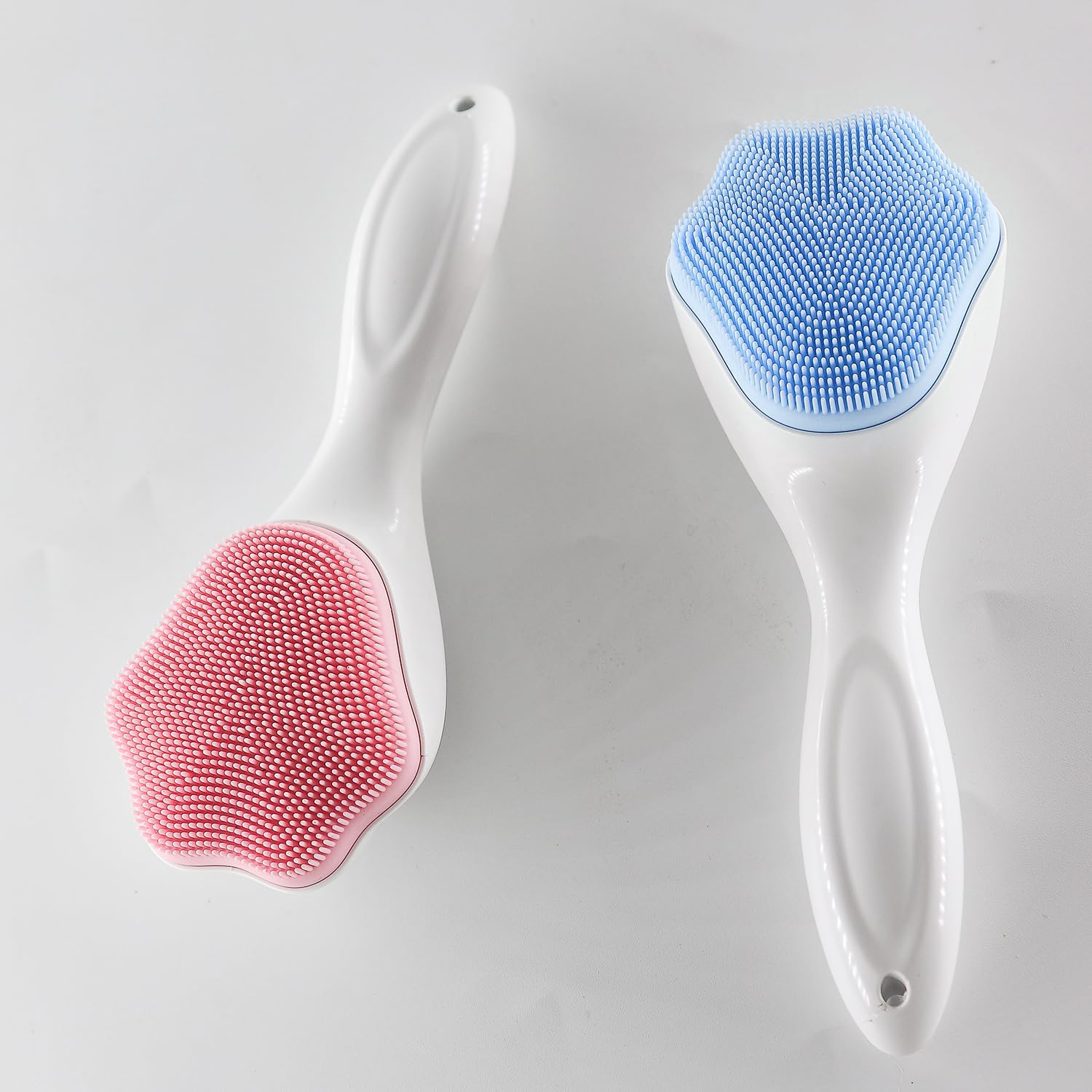 Silicone Face Scrubber and Exfoliator Brush - Facial Cleansing Brush for Blackhead, Acne, Pore, Cradle Cap - Deep Cleaning Skin Care 4 Pack image number 5