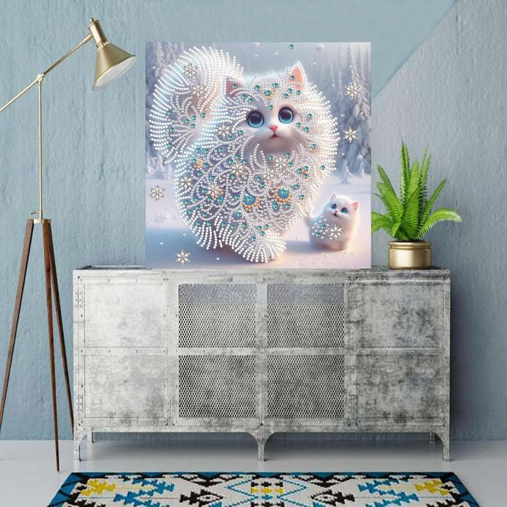 ZQEATRY 5D Diamond Painting Kits for Adults Beginner,Special Shape Diamond DIY Cat Animal Diamond Art Kits for Adults,Crystal Rhinestones Diamond Dots for Home Wall Decor 12&times;12 Inch - Sea Turtle-2 image number 5