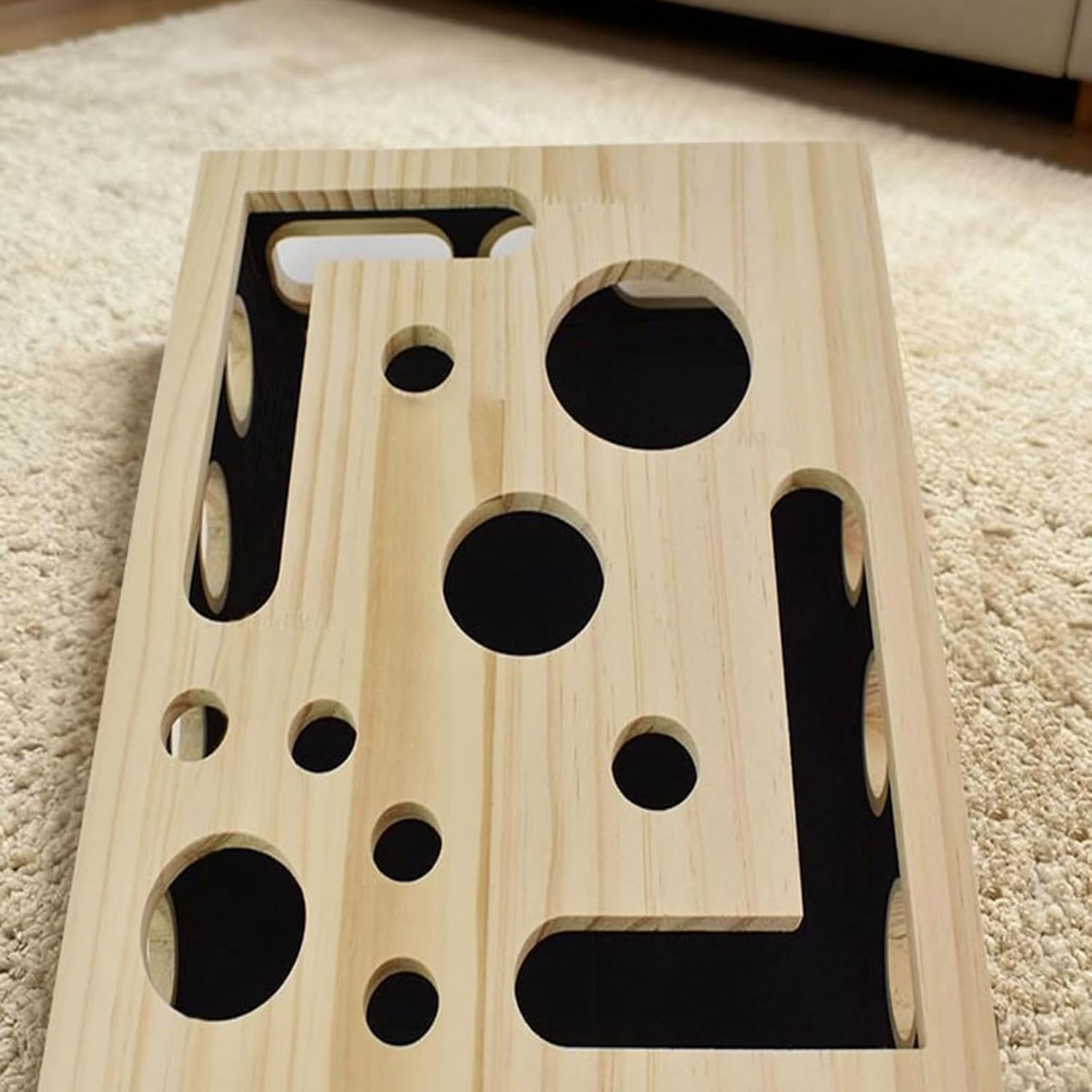 Cat Nail File Enrichment Box, Cat Scratch Puzzle Enrichment Box, No More Nail Clipping & Keep Furniture Away from Claws, Stress-Free Alternative to Claw Clippers & Grinders image number 3