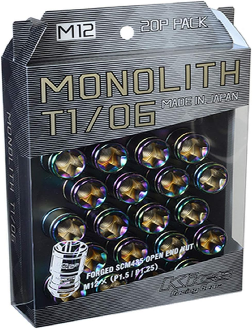 KYO-EI MN01N Kics Monolith M12 X 1.5 Neochrome, 20P image number 1