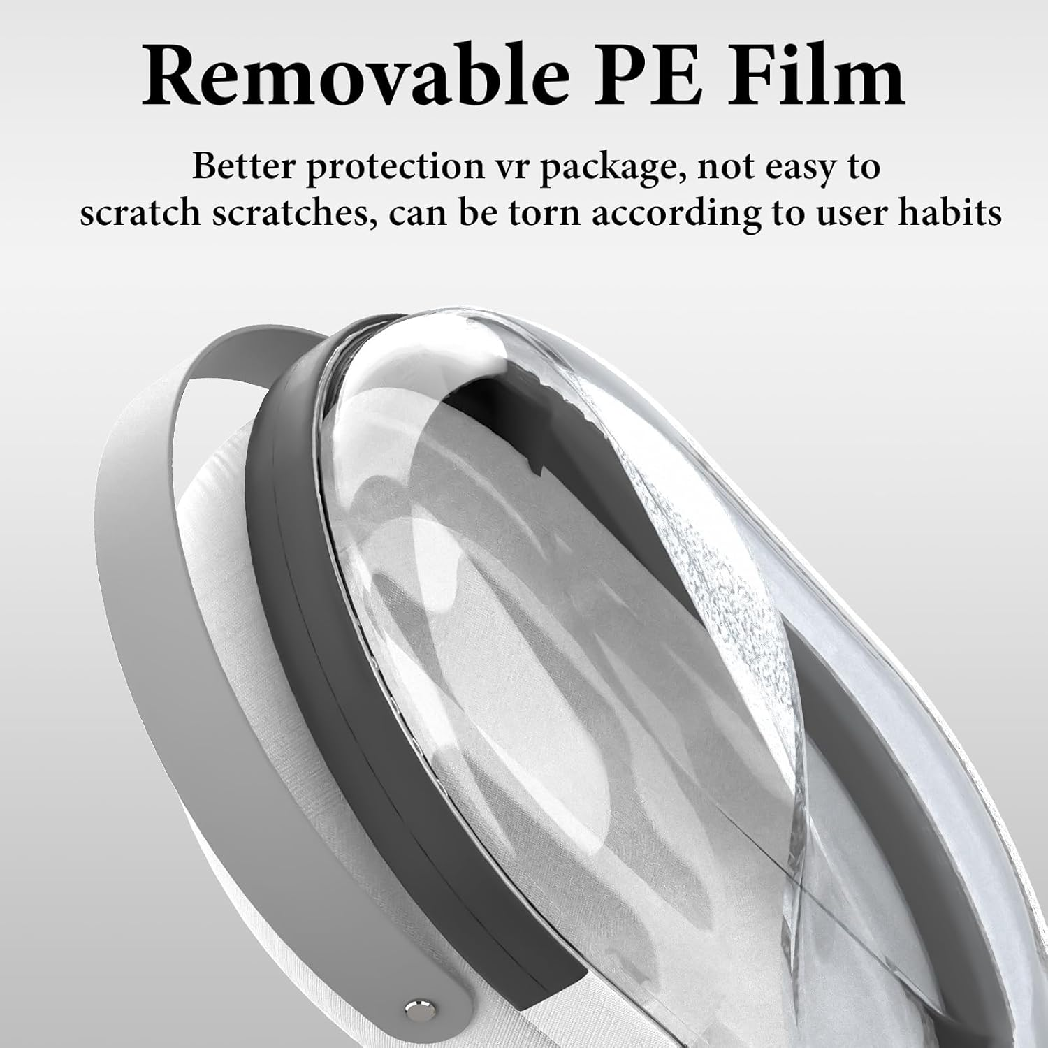 Geekria Shield Hard Carrying Case Compatible with APPL Vision Pro, Portable Bag Protect VR Device and Accessories, Drop and Scratch Proof Compact Travel Case for Vision Pro (Clear) - Clear image number 3