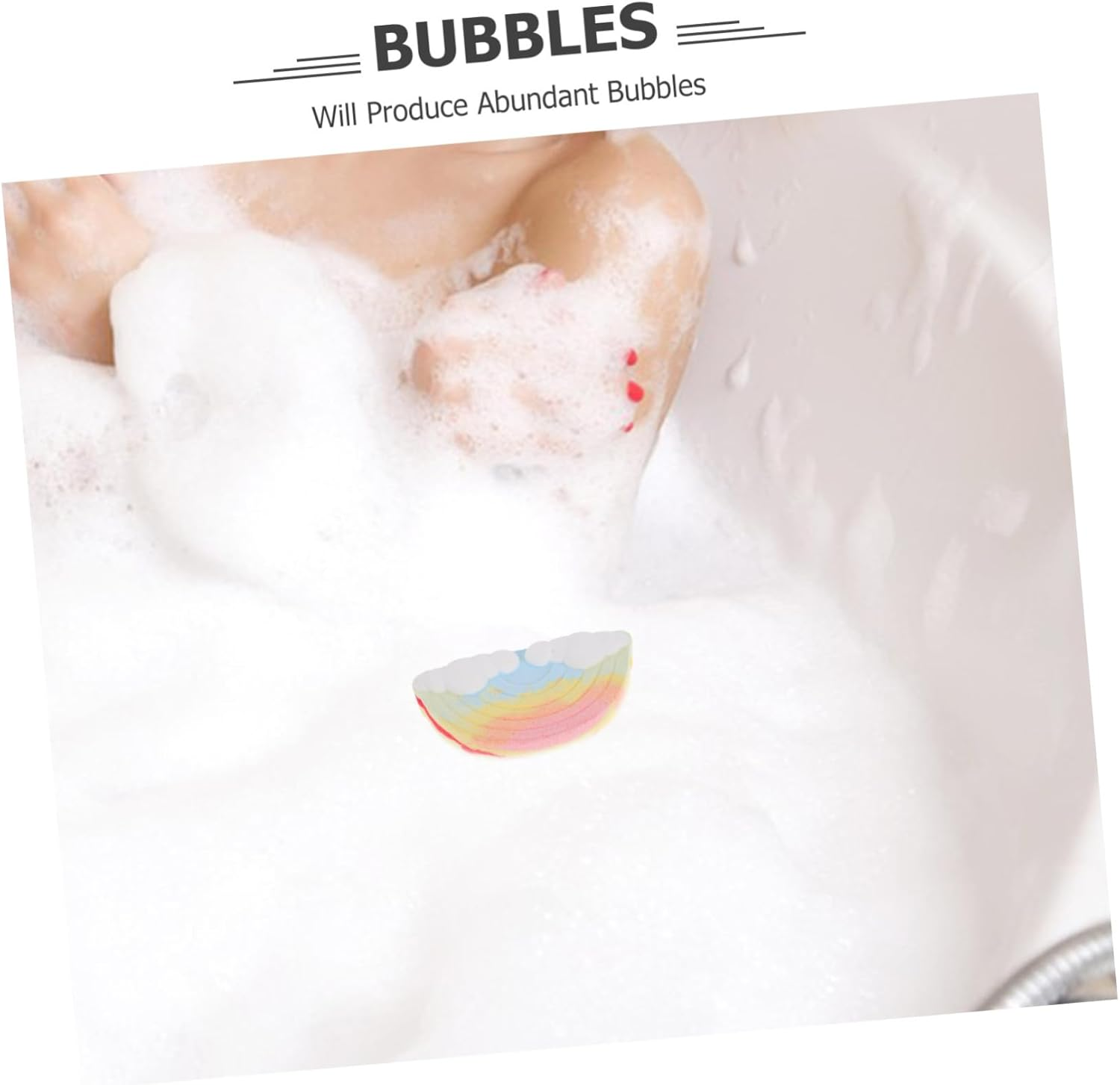 Unique Shape Salts Essential Oils Infused Handmade Bubble Bombs for Relaxation image number 4