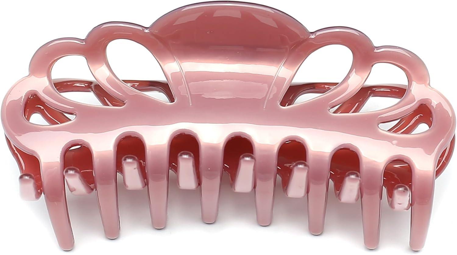 Qingoo Large Celluloseaceta Green Hair Clip 1 Piece Hair Clip Women'S Female Hair Accessories Beautiful Headpiece Exquisite Elegant Hair Accessory 10 Cm Aurora Green