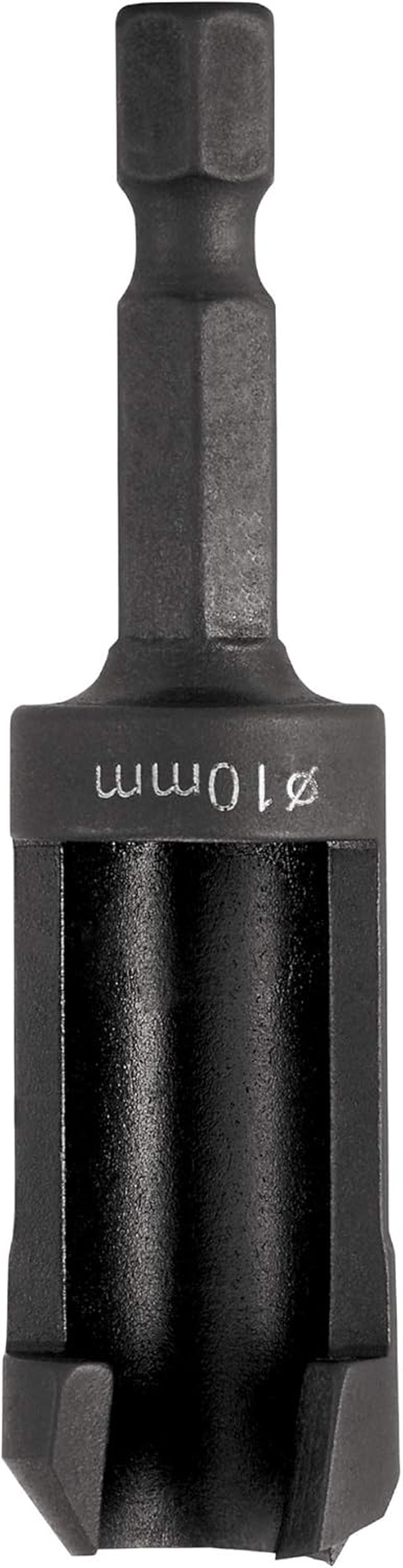 Trend Snappy 10Mm Tube Plug Cutter for Perfect Timber Plugs, Quick Release Drill System Compatible, SNAP/PC/10T, Silver image number 3