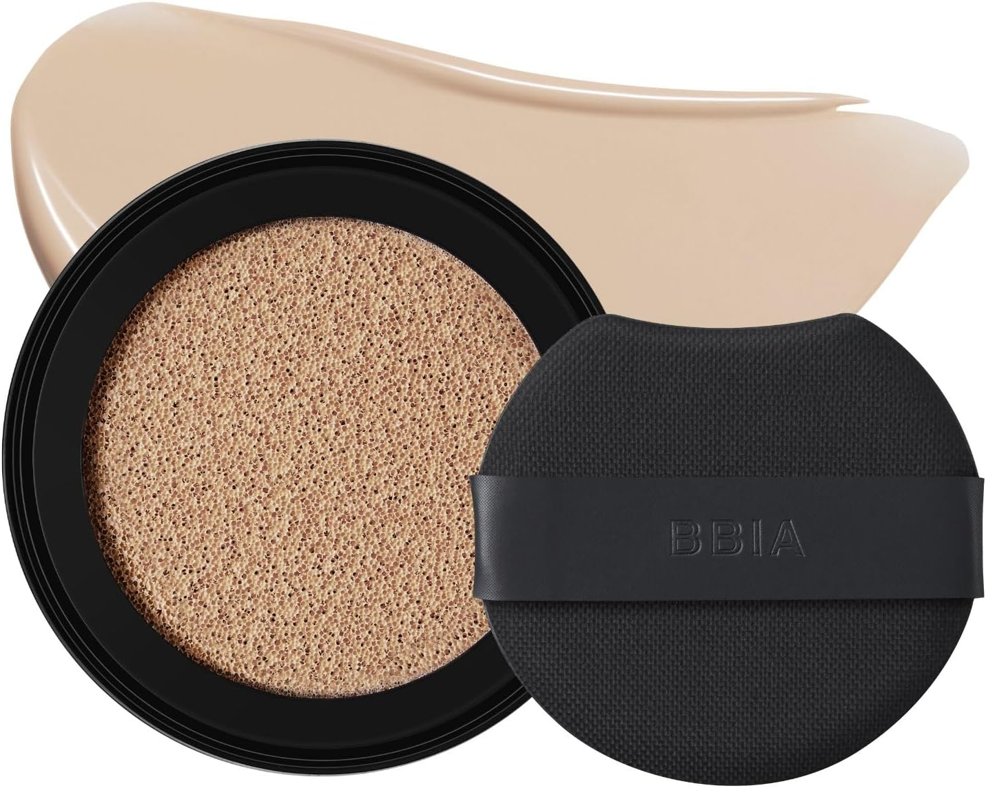 BBIA EAU Matte Cushion Foundation SPF50 - Flawless Coverage, Smooth Velvety Texture with Semi-Matte Finish, Comfortable Lightweight & Longlating, Vegan, Korean Makeup (23 NATURAL REFILL ONLY, Pack of 1) - 17 Fair image number 5