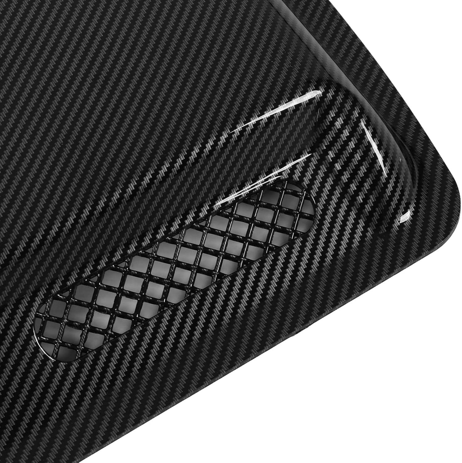 Phefop Cap&oacute; De Cap&oacute; Suitable for the Improvement of the Ventilation Hood in Automotive Style and Performance for Universal Vehicles (Carbon Fiber Style) - Carbon Fiber Style image number 3