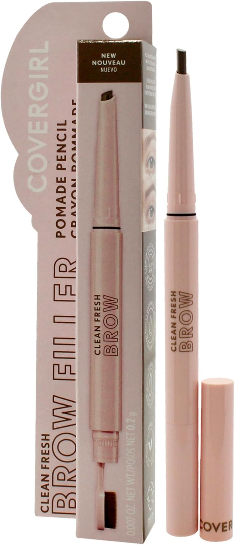 Clean Fresh Brow Filler - 200 Blonde by Covergirl for Women - 0.007 Oz Eyebrow Pencil image number 2