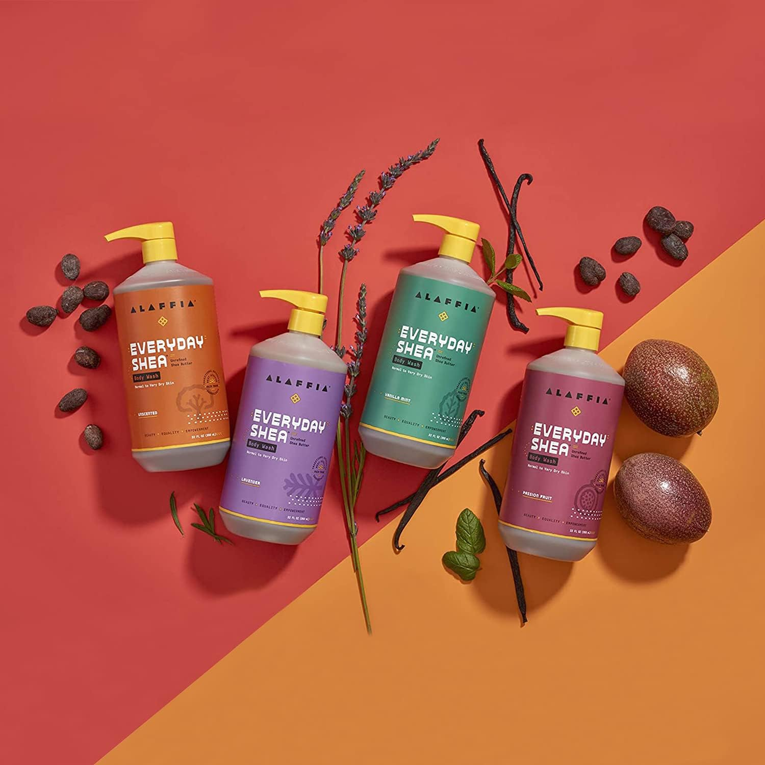 Alaffia Everyday Shea Unscented Hair Shampoo 950 Ml image number 3