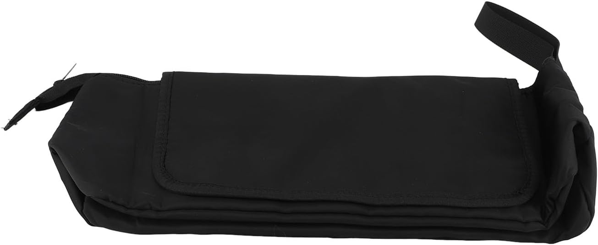 Large Hot Hair Tools Travel Bag Heat Resistant Curling Iron Hair Straightener 2 in 1 Hair Tools Storage Bag Travel Organizer for Travel (Black)