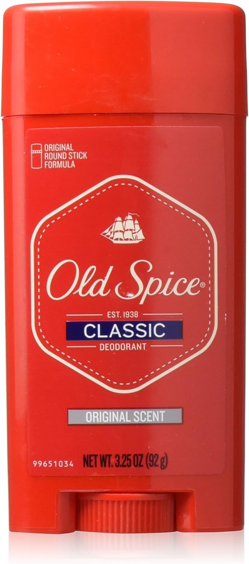 Old Spice Classic Deodorant Stick 92G