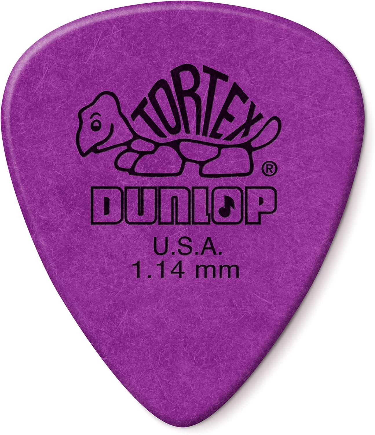 Dunlop Tortex Standard 1.14Mm Purple Guitar Pick - 12 Pack image number 6