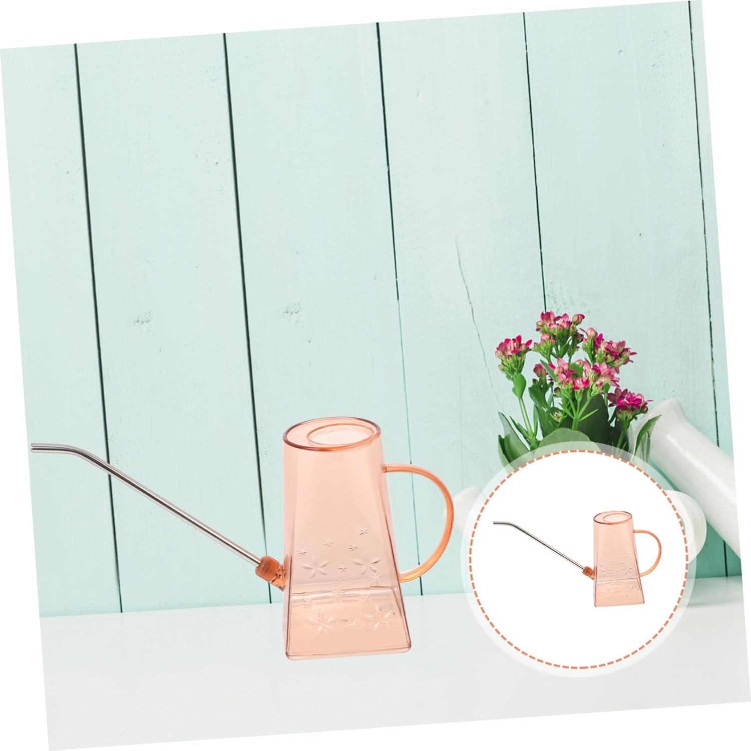 SUPVOX Capacity Watering Can Long Spout Garden Water Drum Flower Watering Pot Succulent Device image number 2