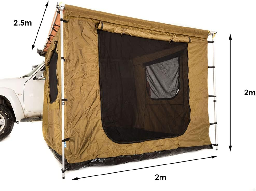 Adventure Kings 2M X 2.5M Awning Tent Camping Shade Waterproof Enclosed Floor