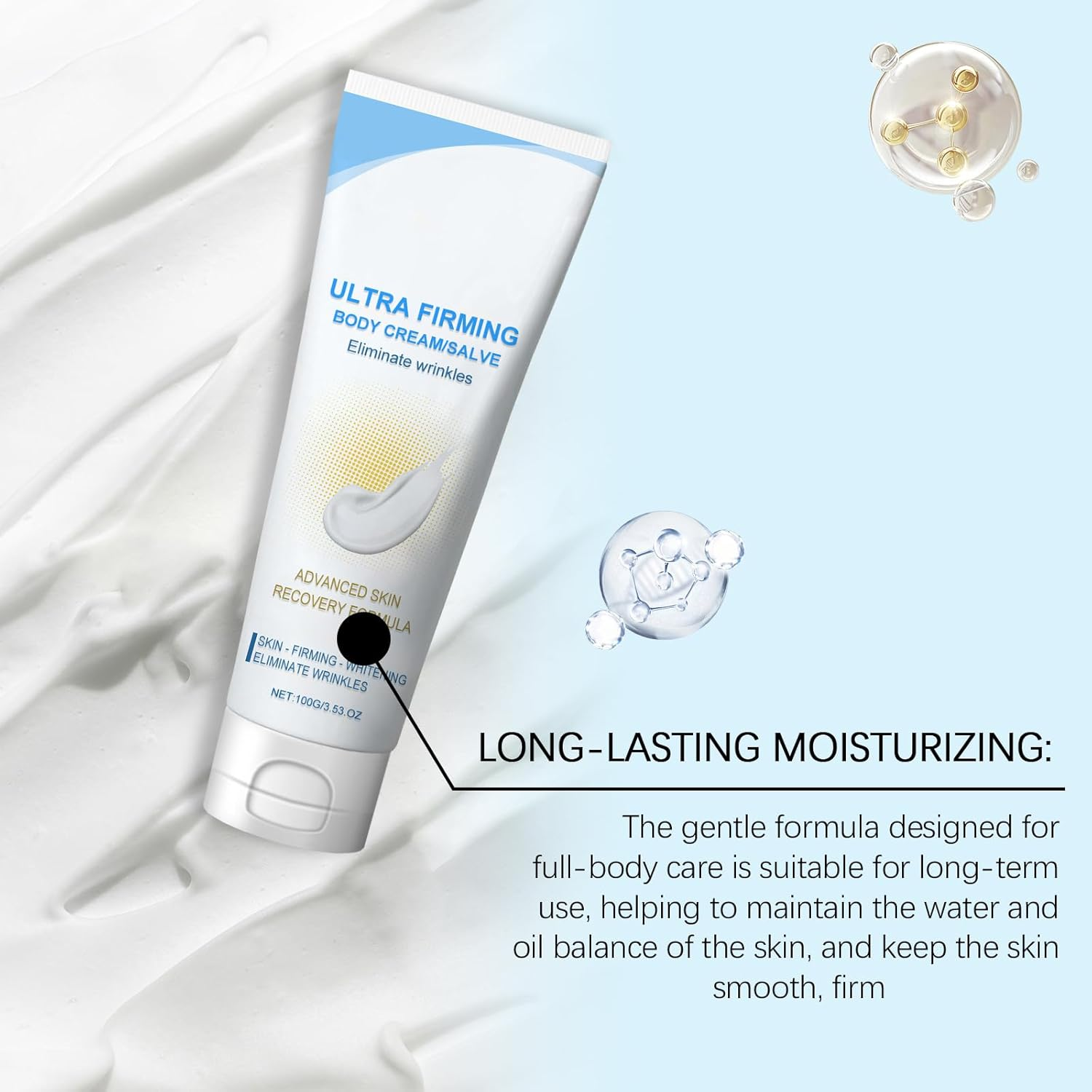 Firming Cream &ndash; Advanced Firming & Tightening Lotion &ndash; Ultra Firming Body Cream for Loose Skin & Fine Lines &ndash; Firming Cream for Face & Body (5) image number 3