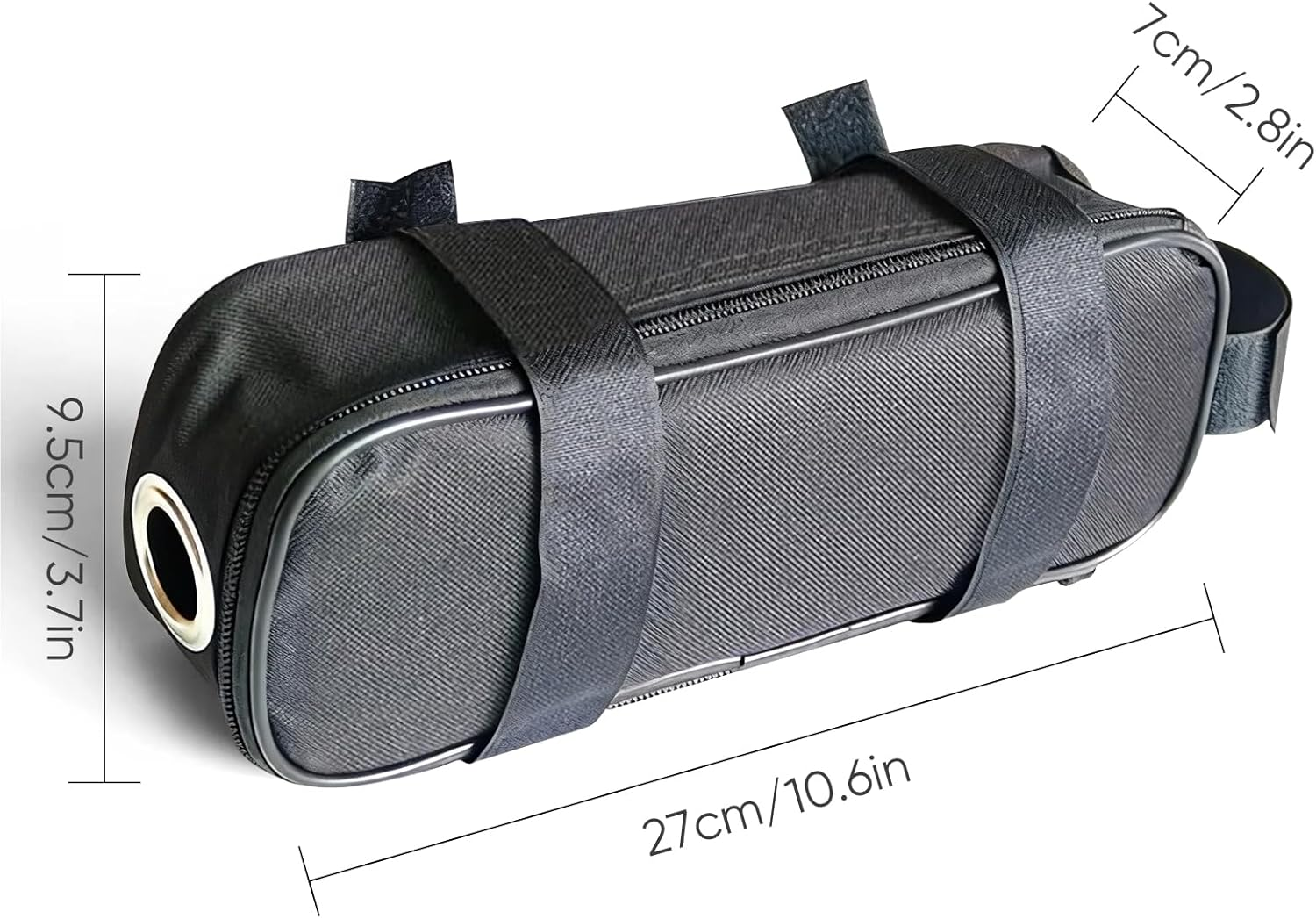 Waterproof Electric Bike Controller Bag, Hard Shell E-Bike Storage Bag with Adjustable Straps, Durable Waterproof Case for Battery & Controller &ndash; Fits Most E-Bikes and Scooters image number 1