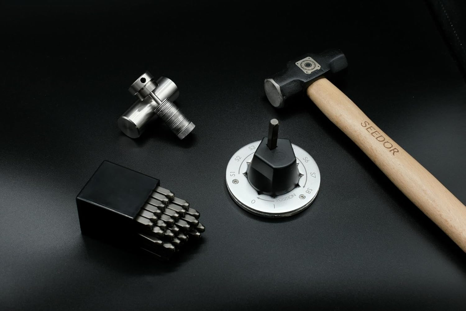 SEEDOR Safe Starter Kit &ndash; Bitcoin Steel Wallet, Seed Back-Up, Crypto Wallet, Recovery Phrase Offline Cold Storage, Compatible with Hardware Wallets like Coldcard, Ledger, Trezor image number 4