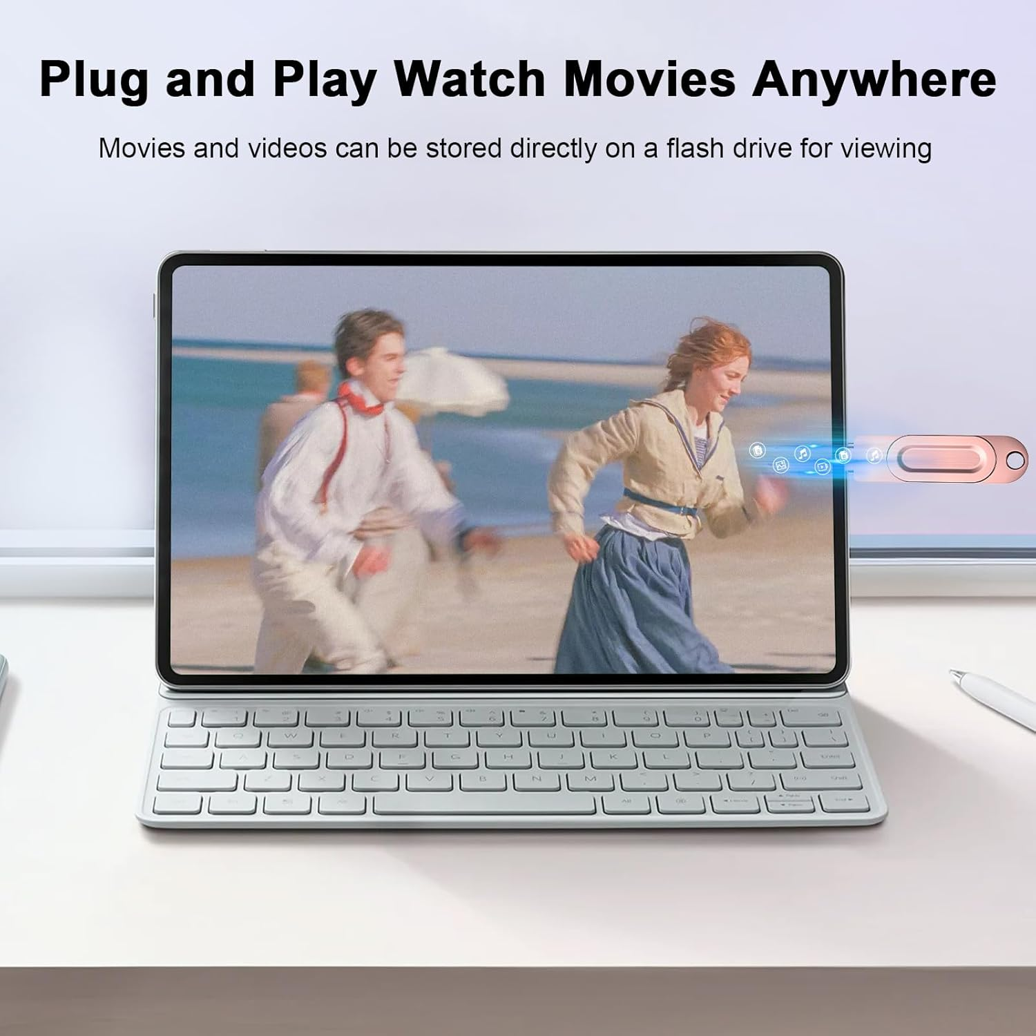 Mfi Certified Iphone Flash Drive,512Gb Iphone Photo Stick,3 in 1 Flash Drive for Iphone,Usb Memory Stick for Backup,Iphone USB Drive Compatible with Iphone,Ipad,Android,Pc,More Devices(Pink) image number 5