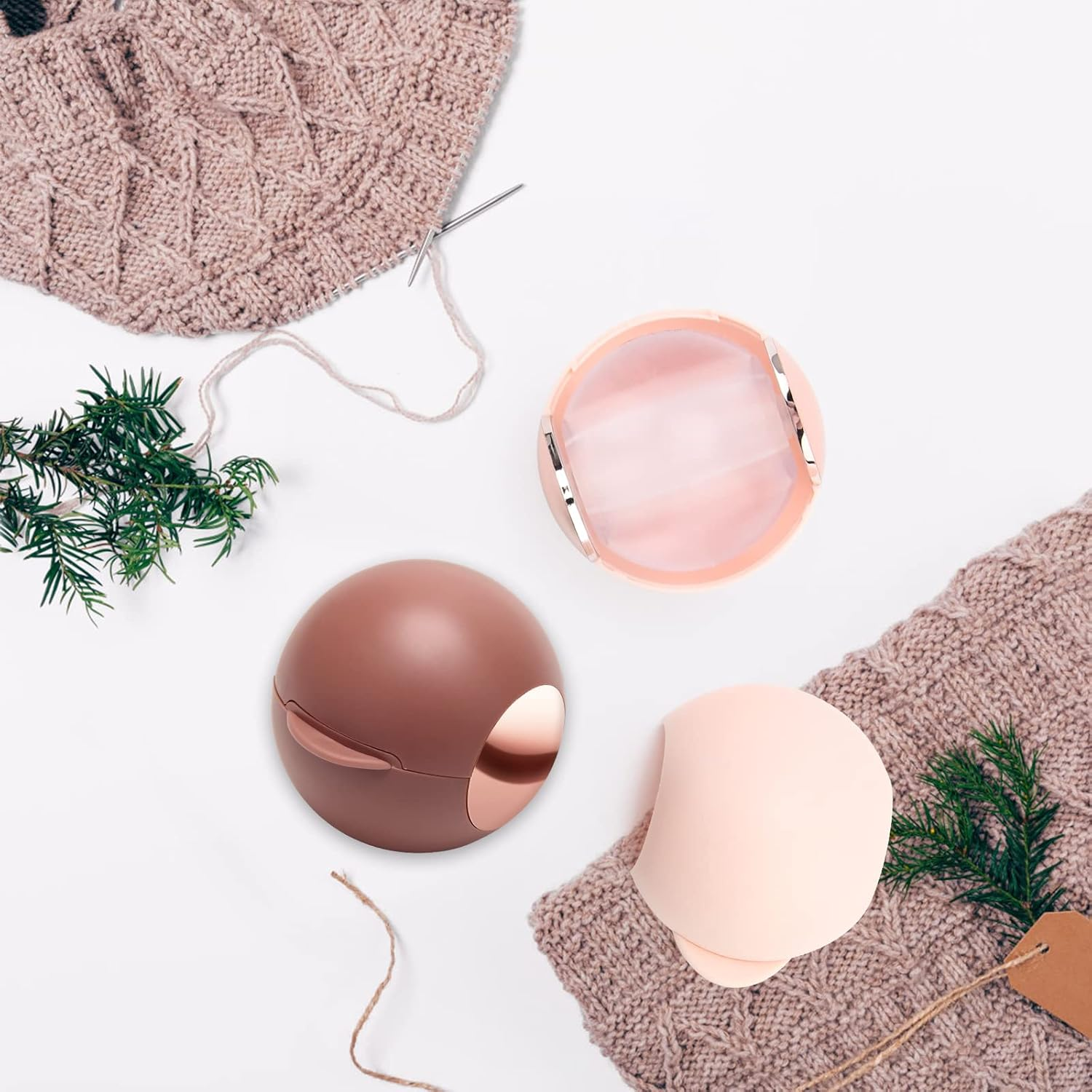 2Pcs Washable Reusable Lint Roller Ball for Pet Hair, Travel Size Gel Lint Roller for Hair Remover, Clothes, Furniture, Carpet, Sticky Cleaner image number 2