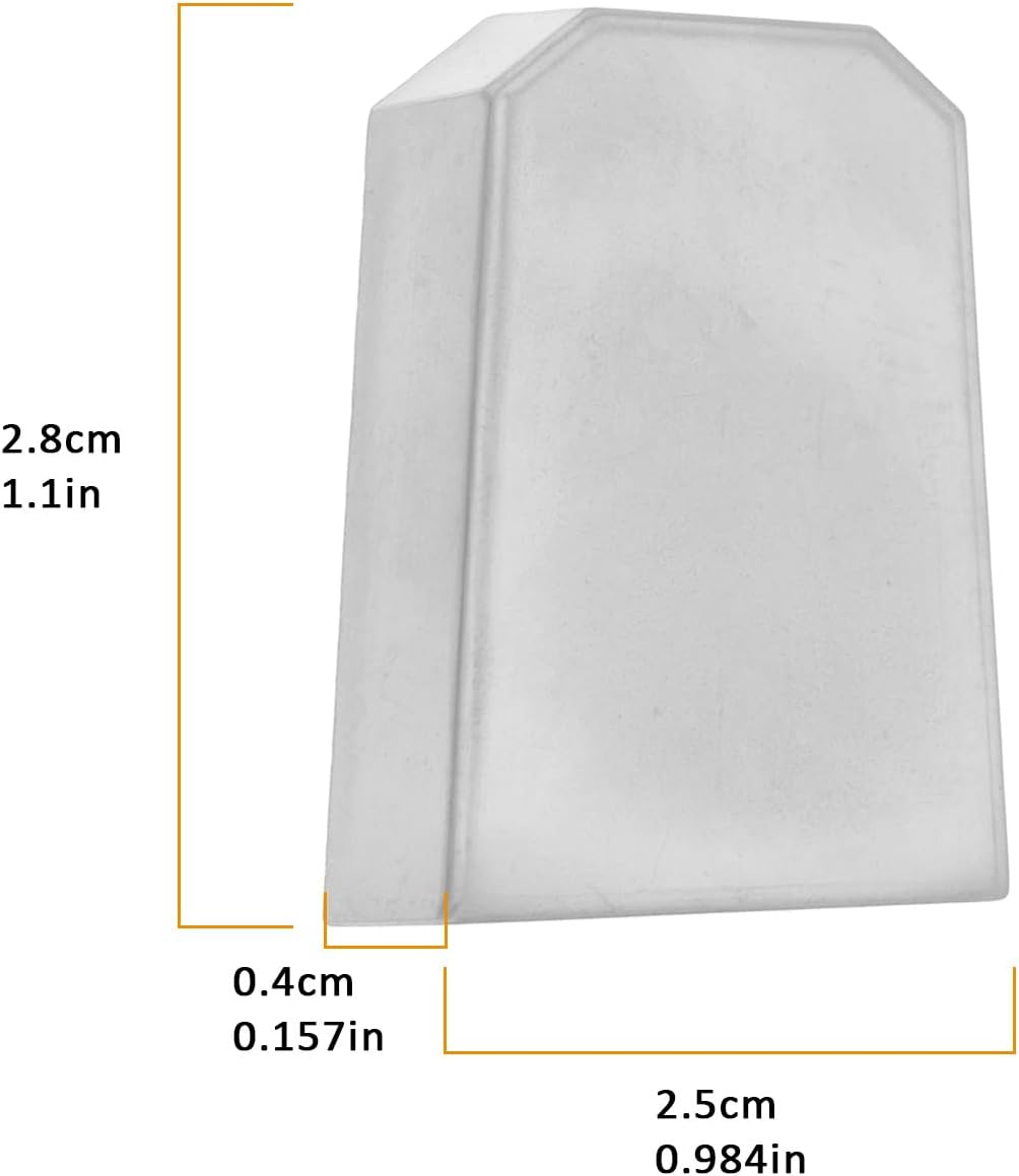 2Pcs Car 28X25X4Mm Rear View Mirror Bracket Mounting Base 28X25X4Mm for Size 1 Bracket image number 6