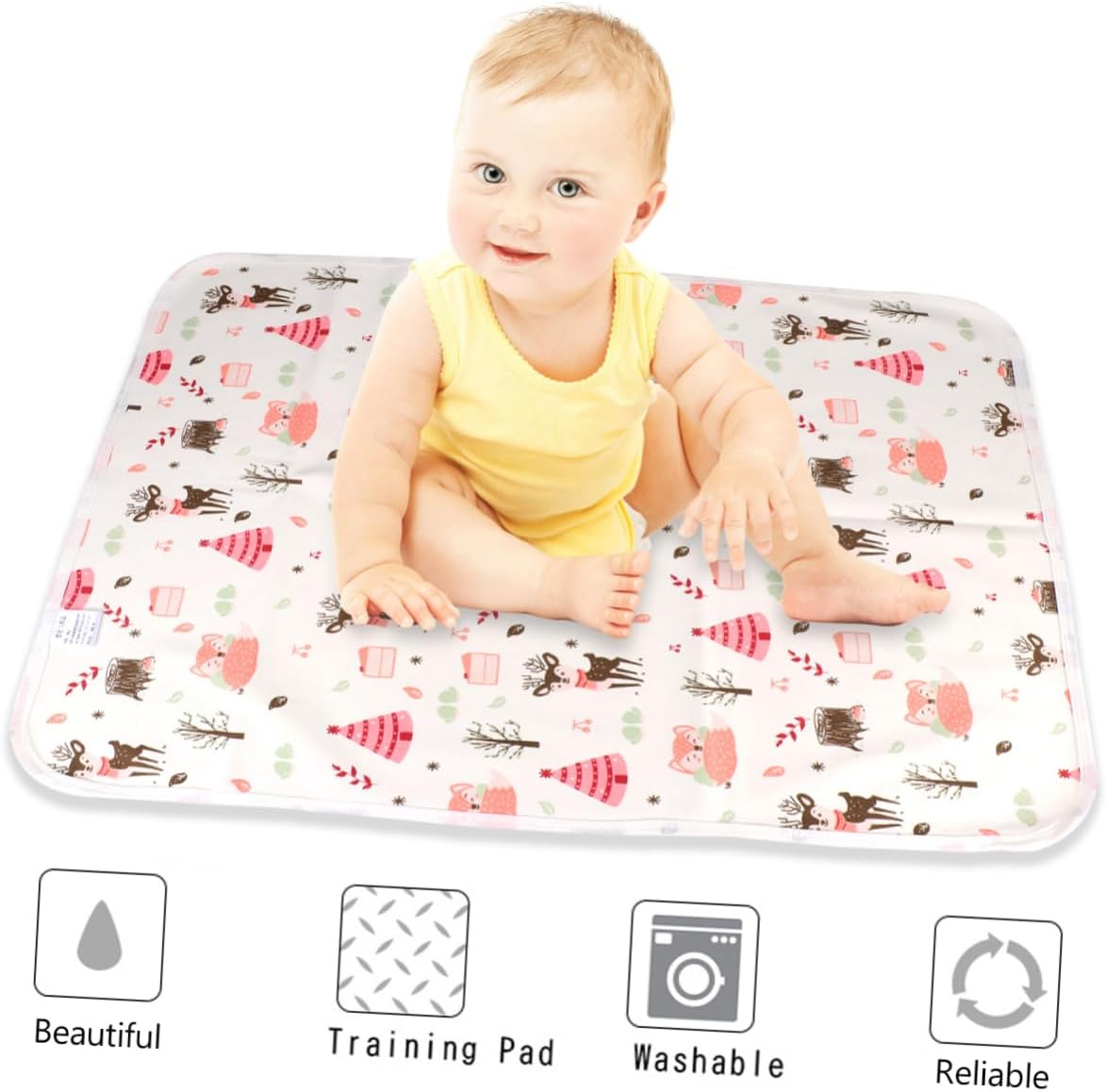 VICASKY Urinal Pad Portable Mattress Mattress Mattresses Mattress Toppers Waterproof Increased Cushion Urinal Mat Portable Urinal Pad Piss Mat image number 3