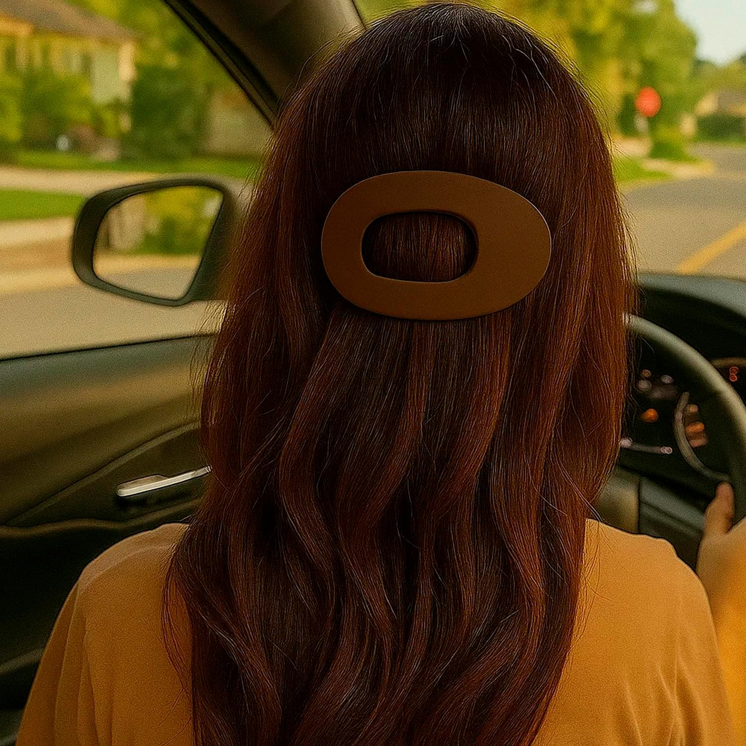 ALLY-MAGIC E23-FJ Women'S Hair Clips, French Hair Clips, Women'S Matte Strong Hold Side Hair Clips for Thin and Thick Hair, Curved Design for Lying and Driving image number 1