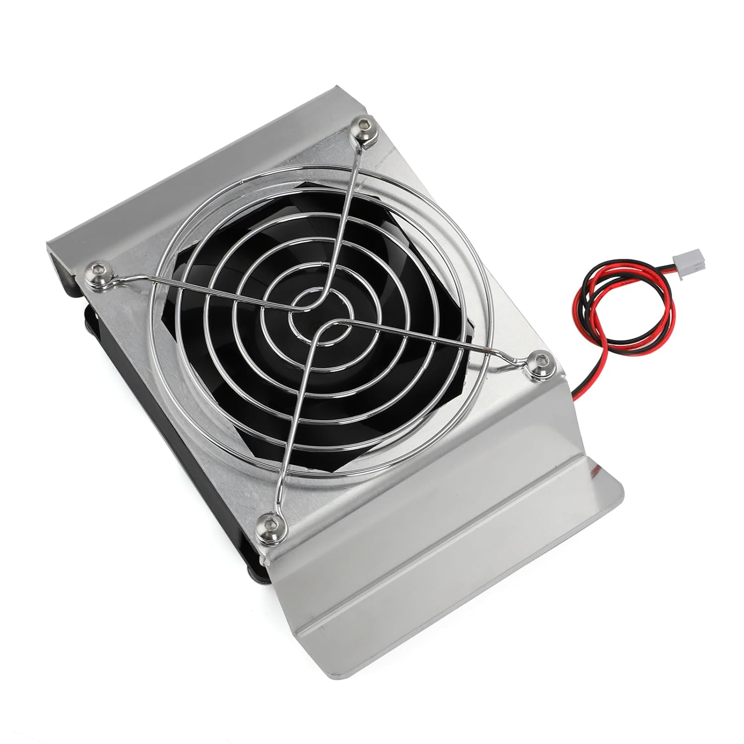 Fridge Fan Refrigerator Cooling Fan 12V 92Mm Stainless Steel Fan Bracket Replacement for Kings 85L Upright Fridge Fit Rv/Camper &ndash; Enhanced Durability & Heat Dissipation