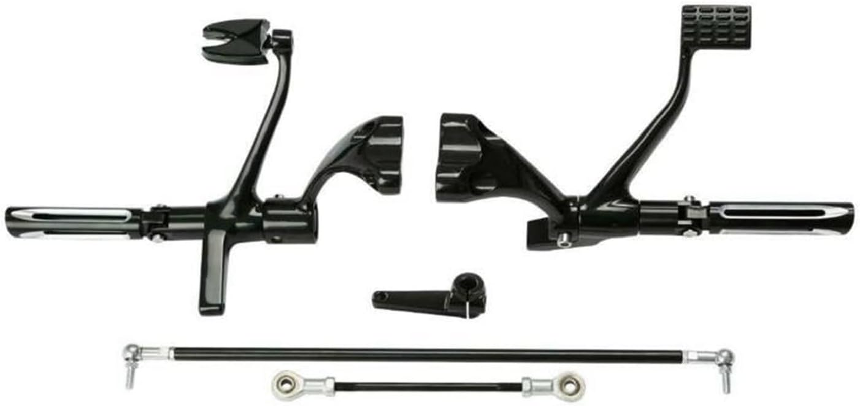 TRUSTTWO Motorcycle Motorbike Forward Control Pegs Linkages Compatible with Harley Sportster XL 883 1200 91-03 04-13 14-21 Motorcycle Front Control Bolt Connecting Rod the New (Color : Style 1)