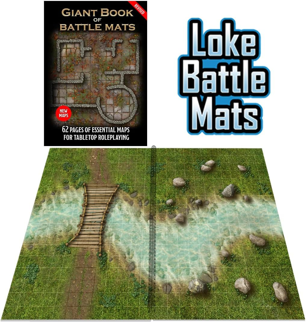 PSI Giant Book of Battle Mats Revised Board Game image number 1