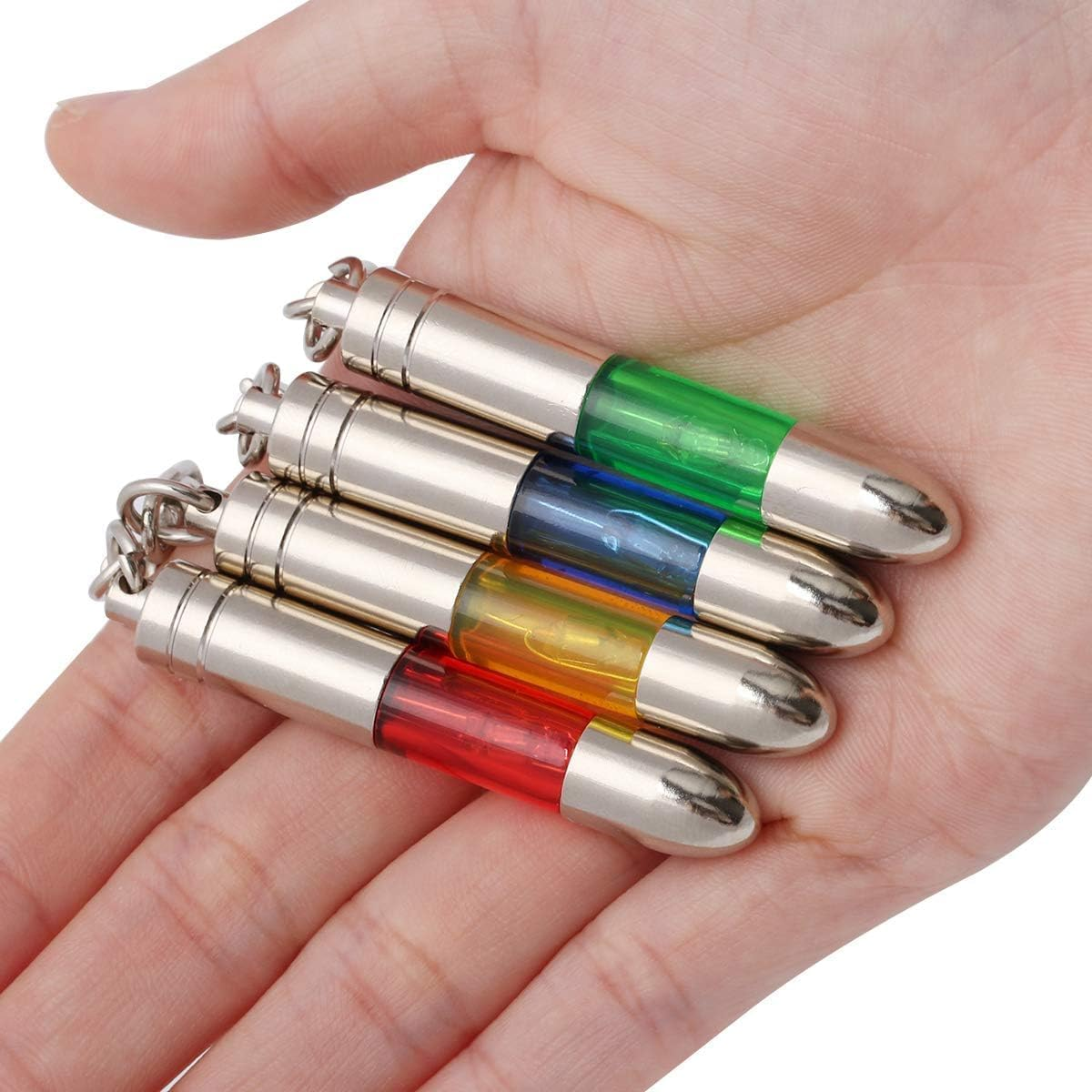 Coitak 4-Piece Static Electricity Remover Keychain - Human & Car Static Eliminator, Multi image number 4