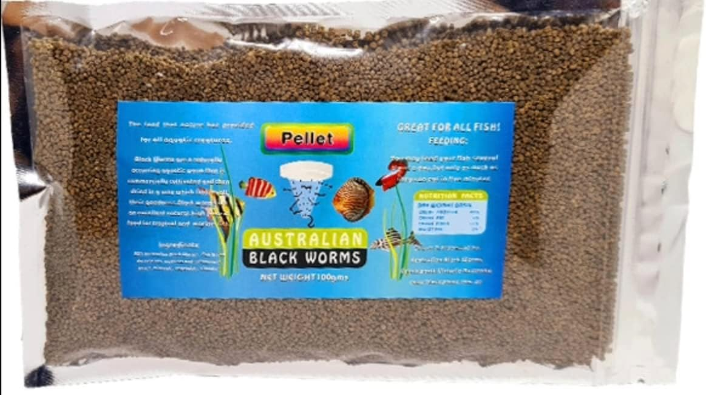 Australian Blackworm Pellets 100G