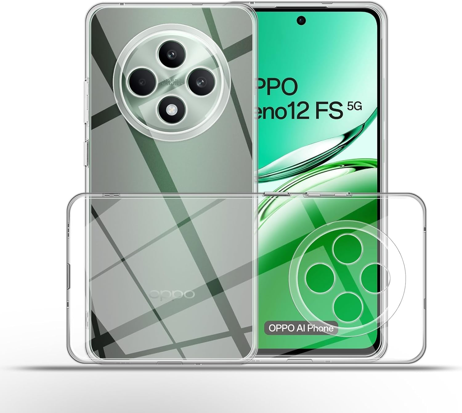 Captor Clear Case for Xiaomi 15 Ultra, TPU Flexible Silicone Case, Soft and Thin with Raised Edge for Screen and Camera Protection image number 3