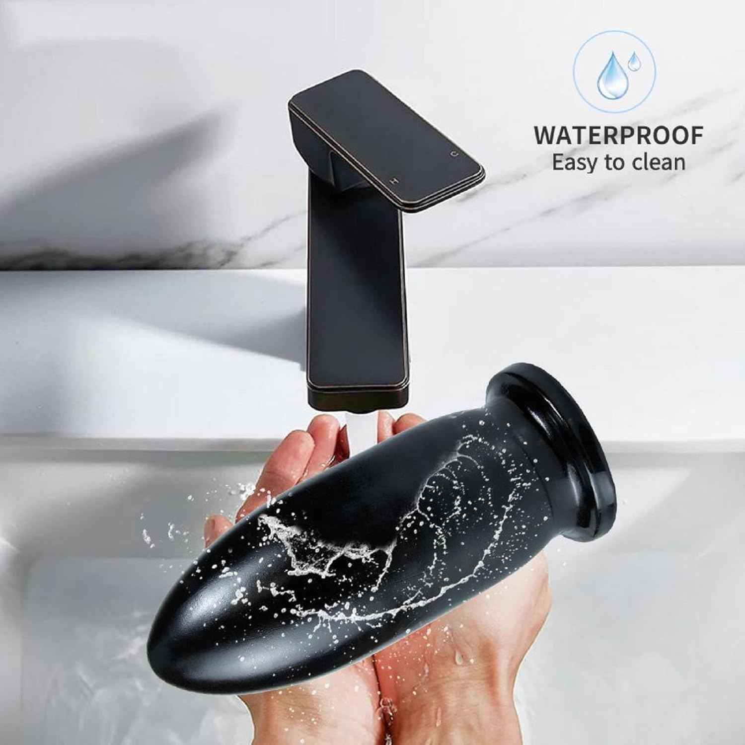 Anal Butt Plug BIG XXXL Dildo Dong Monster Fat Massive Thick Extra Large HUGE Silicone Anal Beads Strong Suction Cup Sex Toy image number 3