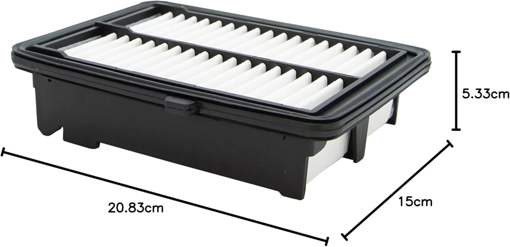 ECOGARD XA10424 Premium Engine Air Filter Fits 2015-2017 Honda Fit image number 1