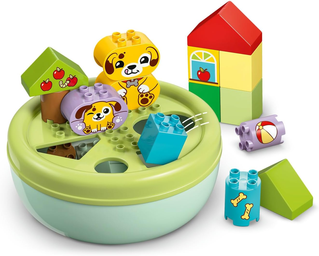 LEGO&reg; DUPLO&reg; My First Shape Sorter: Puppy House 10441 Toddler Toy Encourages Creative Role Play and Fine Motor Skills, Packed with Learning Activities for Preschoolers Aged 18 Months and Up