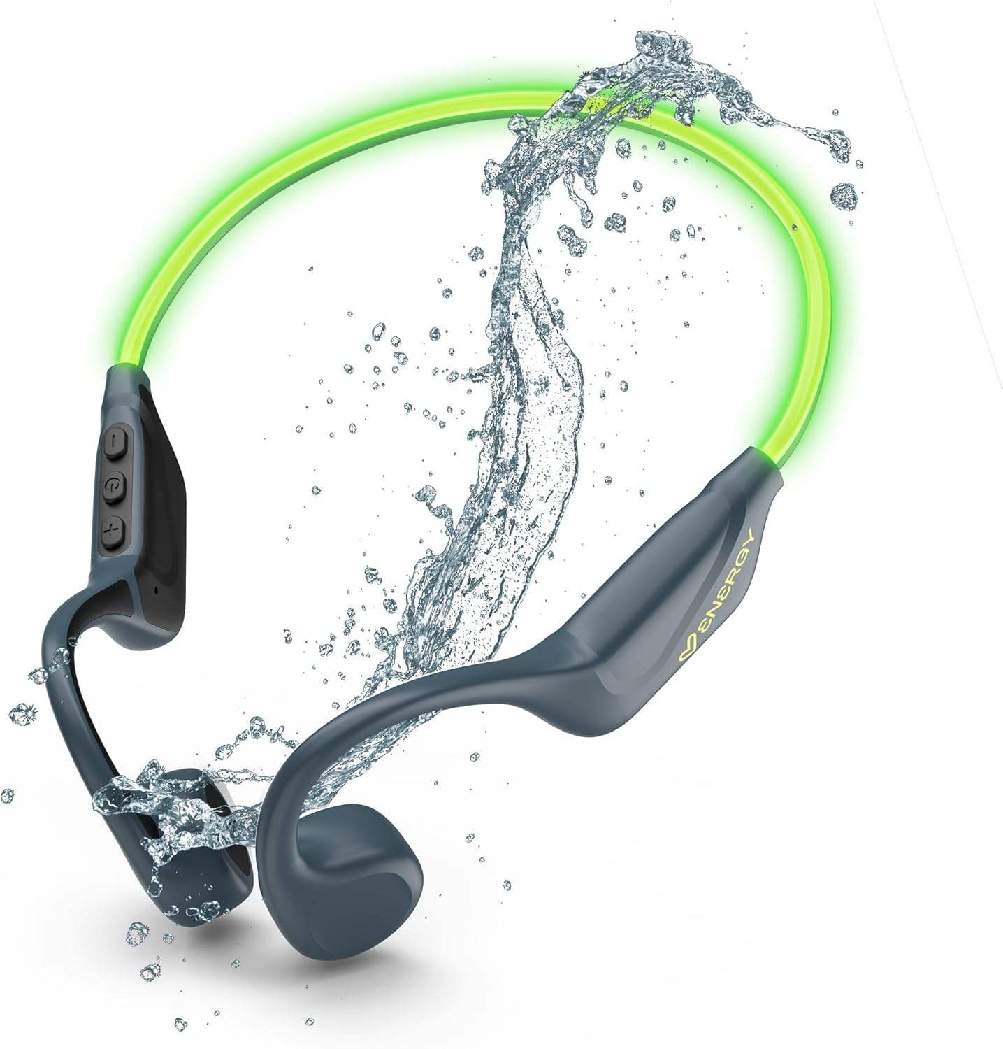 Energy Sistem Enersy Sistem Vibewave Bluetooth Headphones (Bluetooth 5.4, 15 Hours Battery Life, Microphone, LED Lights, IPX5 Water Resistant, Multi Device Connection) image number 6