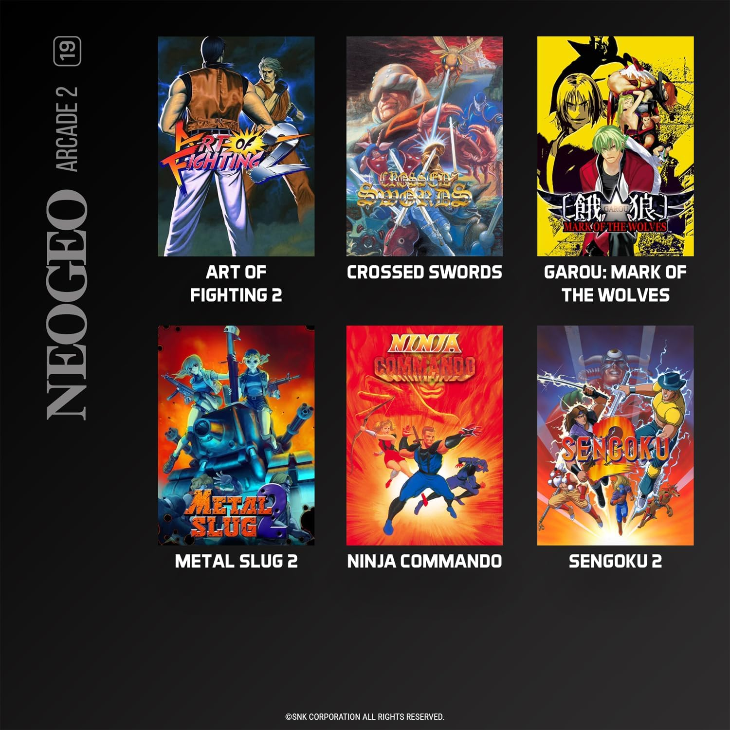 Blaze Evercade NEOGEO Arcade 2 Cartridge image number 1