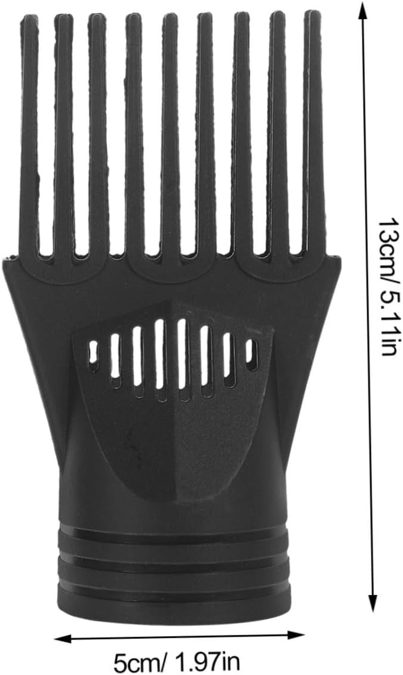 Healeved 2 X Hair Dryer Comb Attachment Compatible with Most Hair Dryer Models, Air Nozzle for Even Heat Distribution and Quick Drying for Smooth and Shiny Hair image number 1