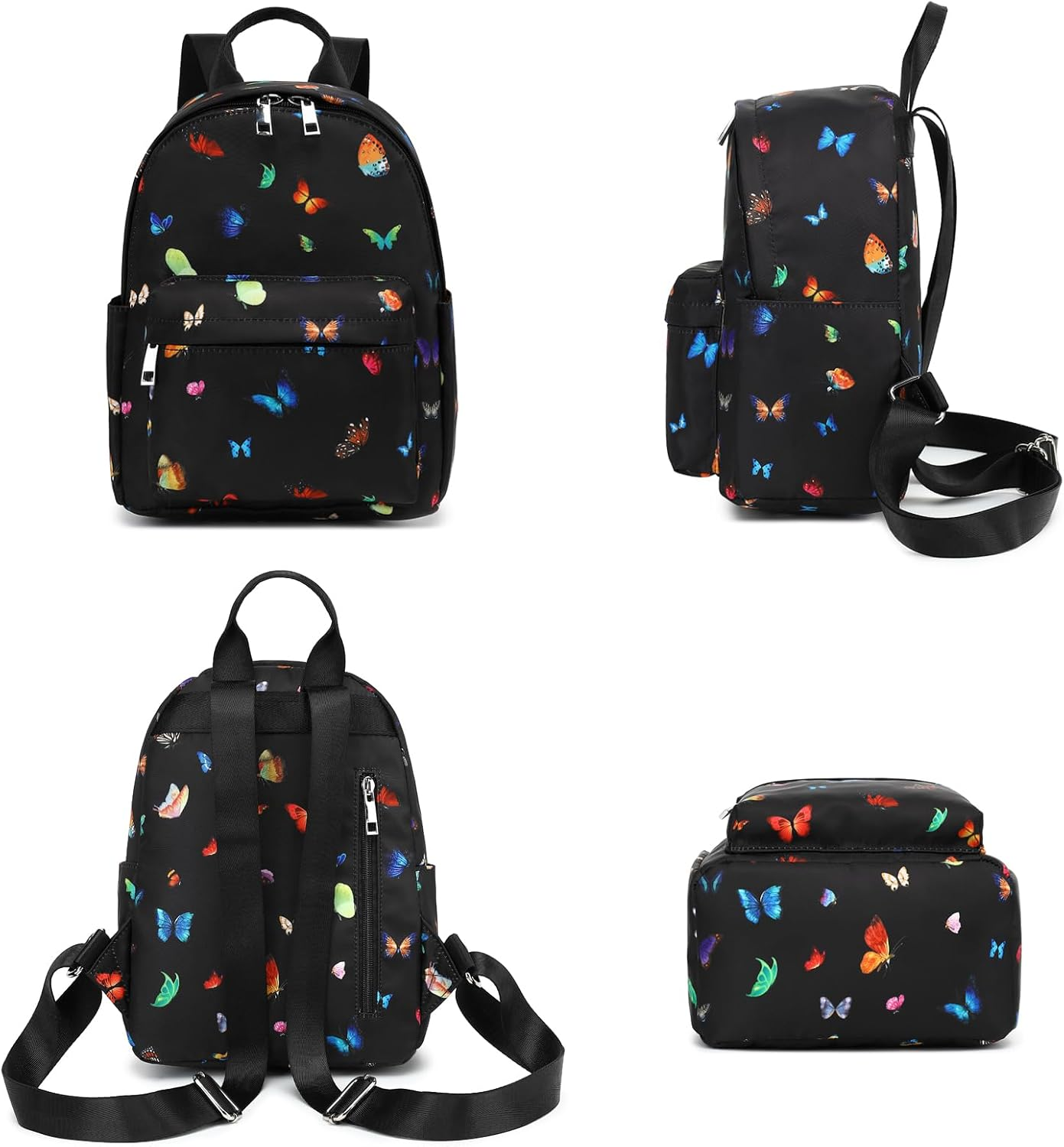 Yusudan Mini Backpack for Women Girls, Small Backpack Purse for Teens Kids School Travel - Cactus image number 3