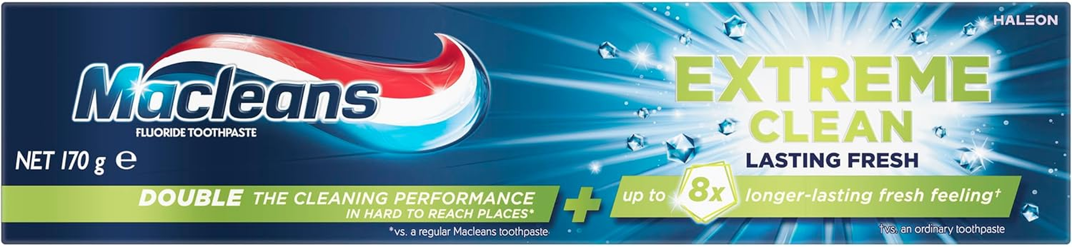 Macleans Extreme Clean Lasting Fresh Fluoride Toothpaste, 170G image number 4