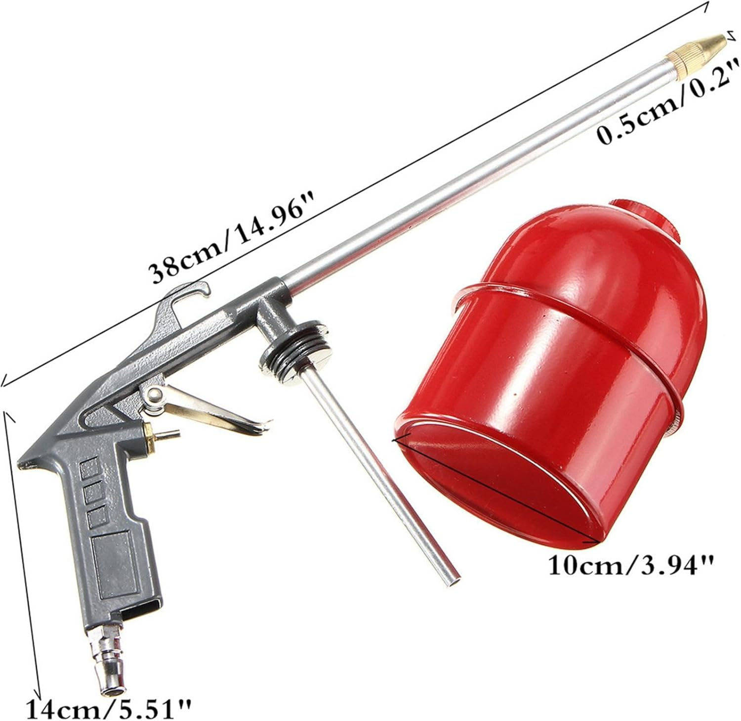 Car Engine Cleaning Guns - Automotive Cleaning Tool, Oil Channel Sprayer | Engine Degreasing Spray Nozzle Tool, Car Engine Adjustable Wash Hose Oil Channel Guns, Sprayer for Car Engine Care image number 1