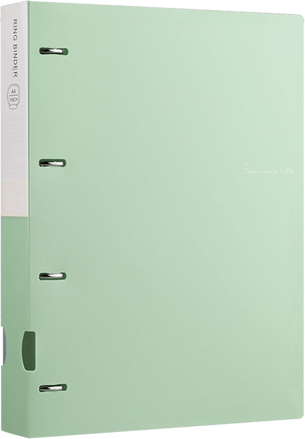 Standard Insert Ring Binder, Includes Binder with Refillable Loose Leaf Sheets, Ideal for Office, School, and Home Organization (Green + 100Pcs 8C) image number 6