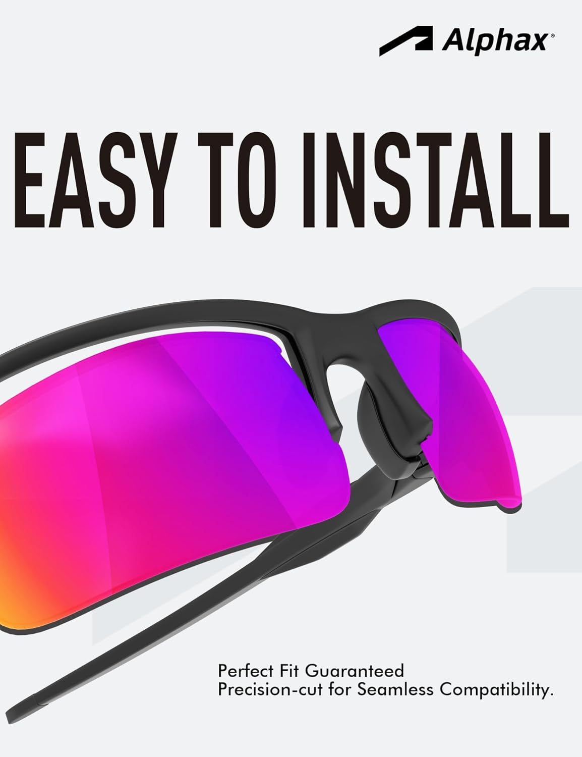 Alphax Polarized Lenses for Oakley Radar Path - Multiple Options image number 3