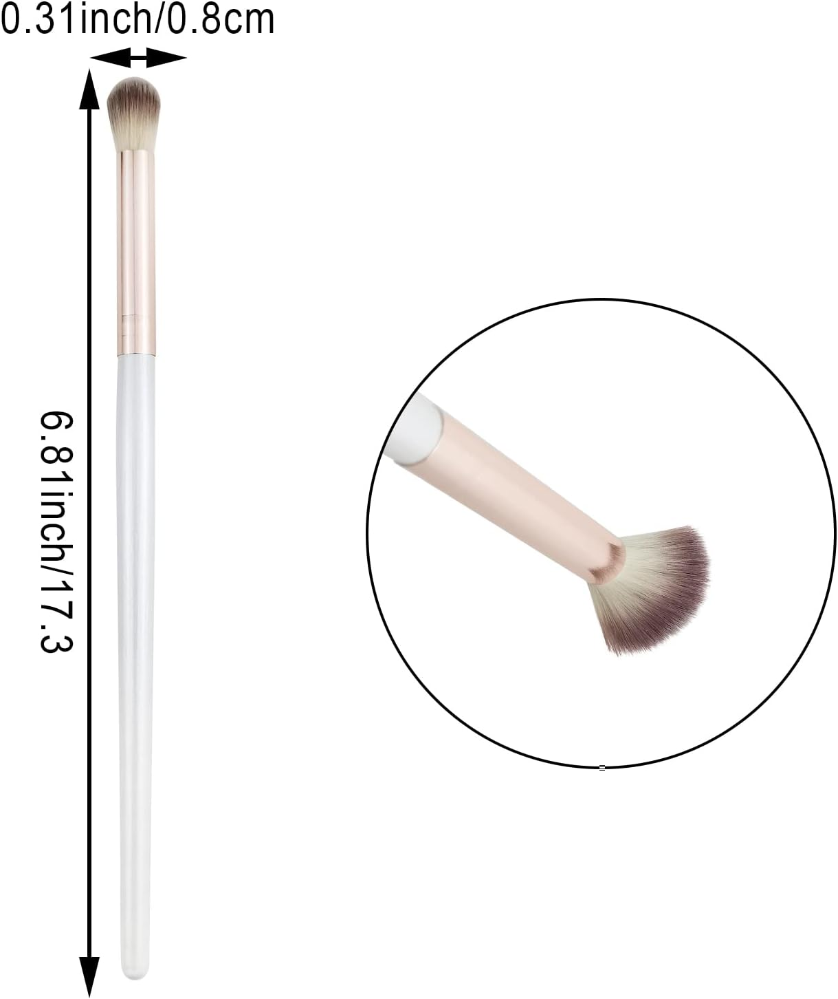 Donleeving 12 PCS Eyelash Cleaning Brush for Lash Extension, Wash Extension Lash Shampoo Brushes, Fluffy Cleaning Bath Makeup Eyelash Eyeshadow Brush Set image number 2