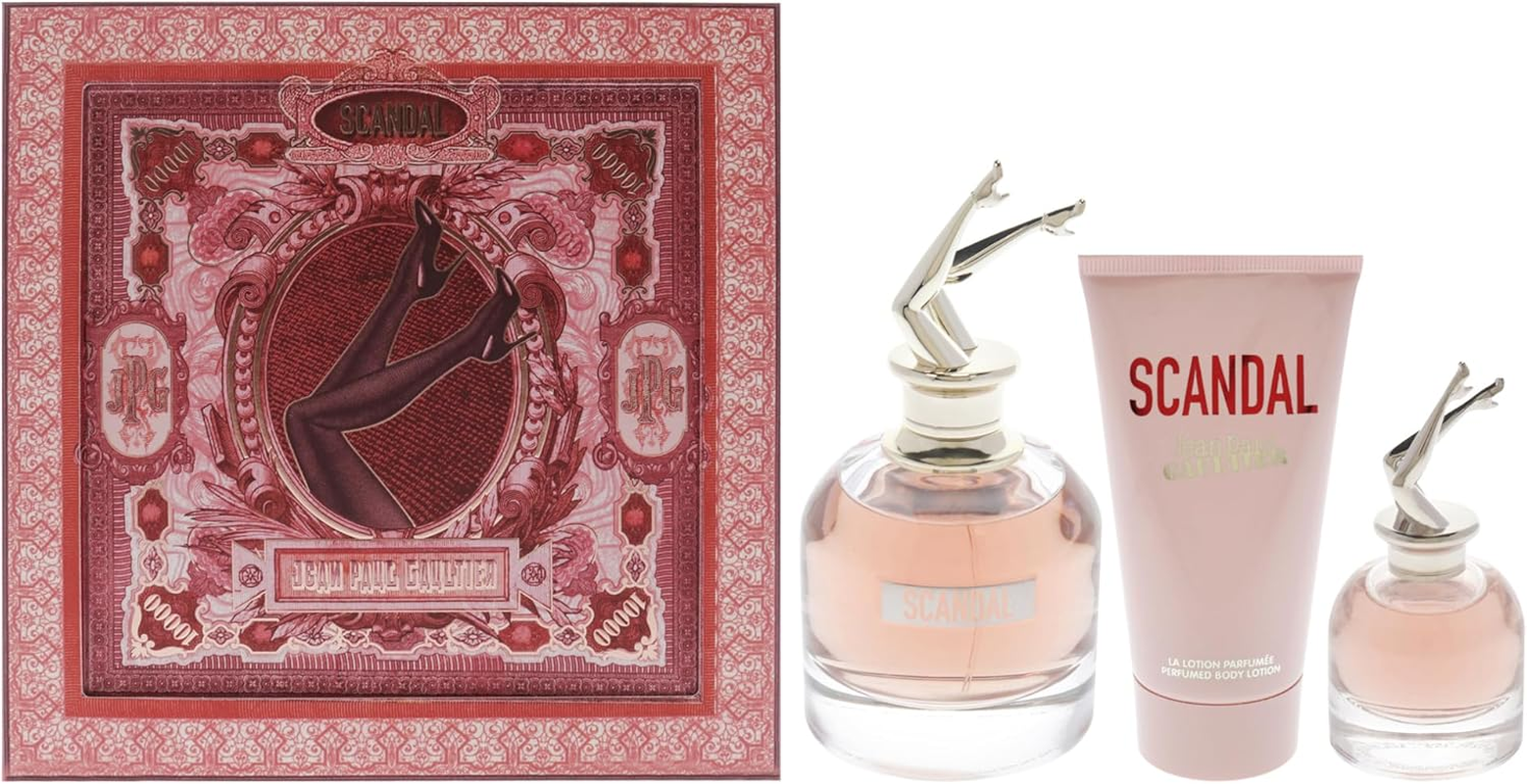 Scandal by Jean Paul Gaultier for Women - 3 Pc Gift Set 2.7Oz EDP Spray, 0.20Oz EDP Spray, 2.5Oz Perfumed Body Lotion image number 1